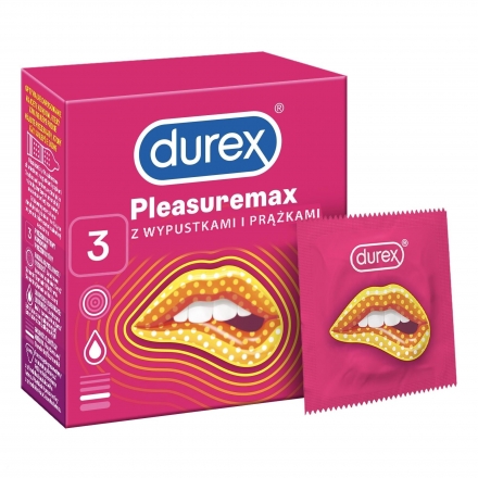 Durex Pleasuremax 3 sztuki